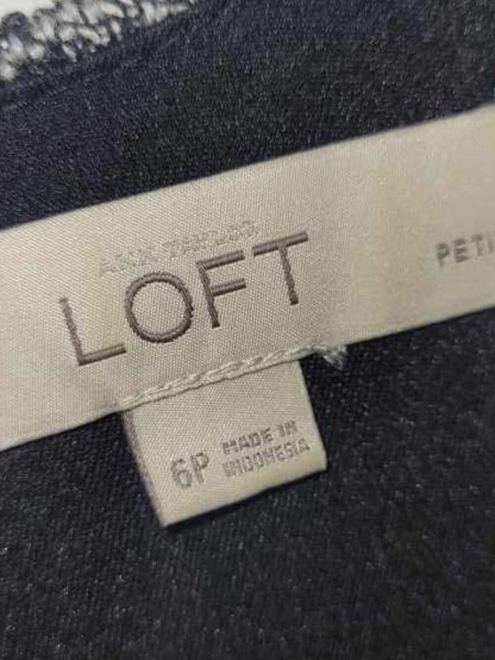 Loft Midi Dress 6 Petite - Picture 3 of 5